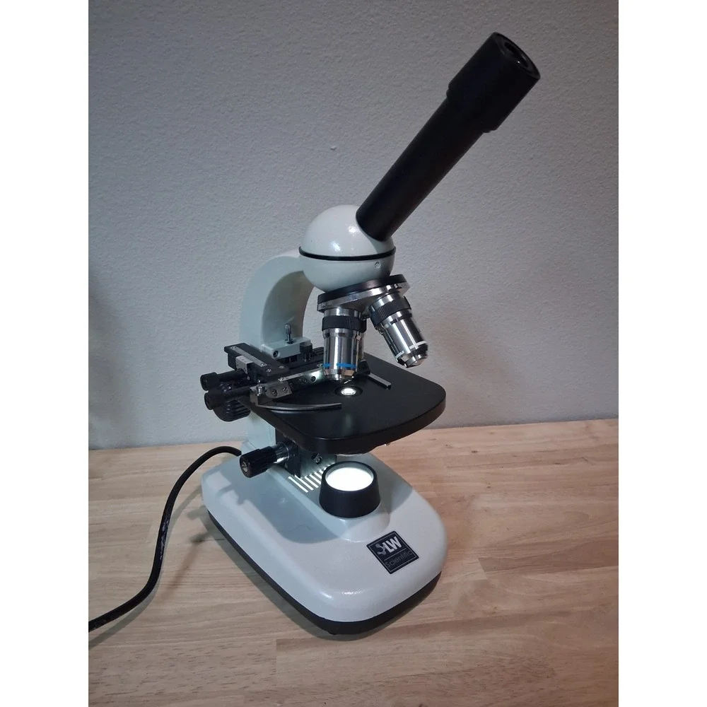 LW Scientific Observer Series Microscope - 4 Lenses Up To 100x